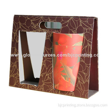 Folding paper box for gift packaging, customized design and OEM orders are welcome
